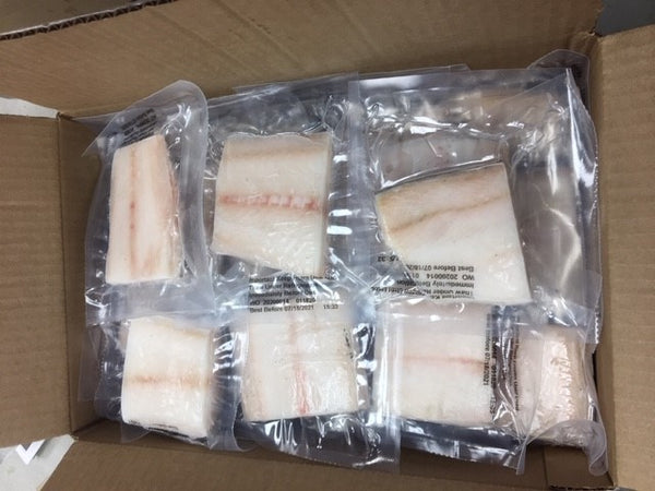Premium Fish Portions Mixed Pack - 18 x 6 oz vacuum-packed portions