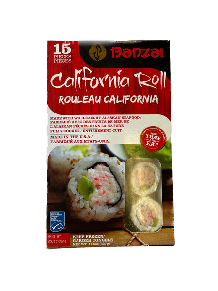 Banzai - Thaw & Serve Sushi - Canada - California Roll ( 12 Boxes )