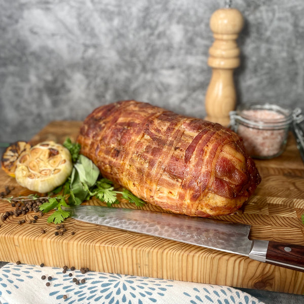Bacon Wrapped Turducken Premium Roast 7 lb (3.17 kg)