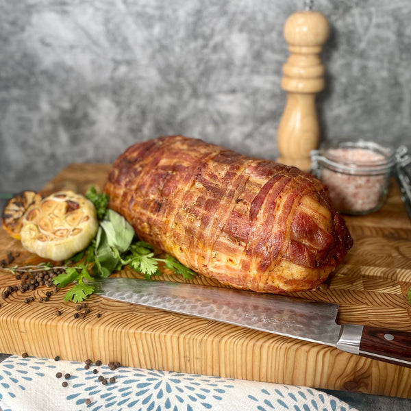Bacon Wrapped Turducken Premium Roast 7 lb (3.2 kg)