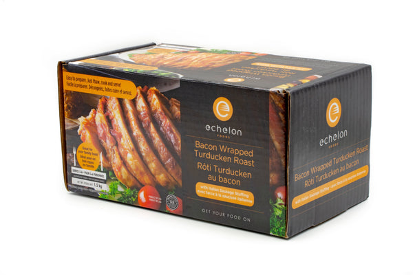 Bacon Wrapped Turducken Premium Roast (1.5 kg)