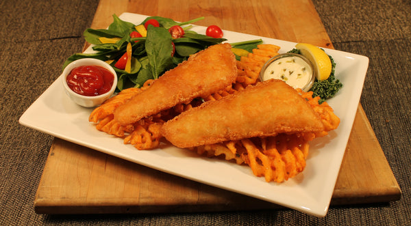 Pacific Cod Fillet with "Giant Joe" Batter - 3 oz portions, 10 lbs