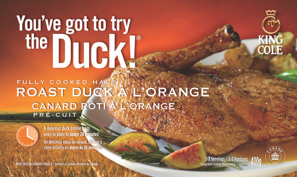 Roast Half Duck a L'Orange - 8 pack x 400g
